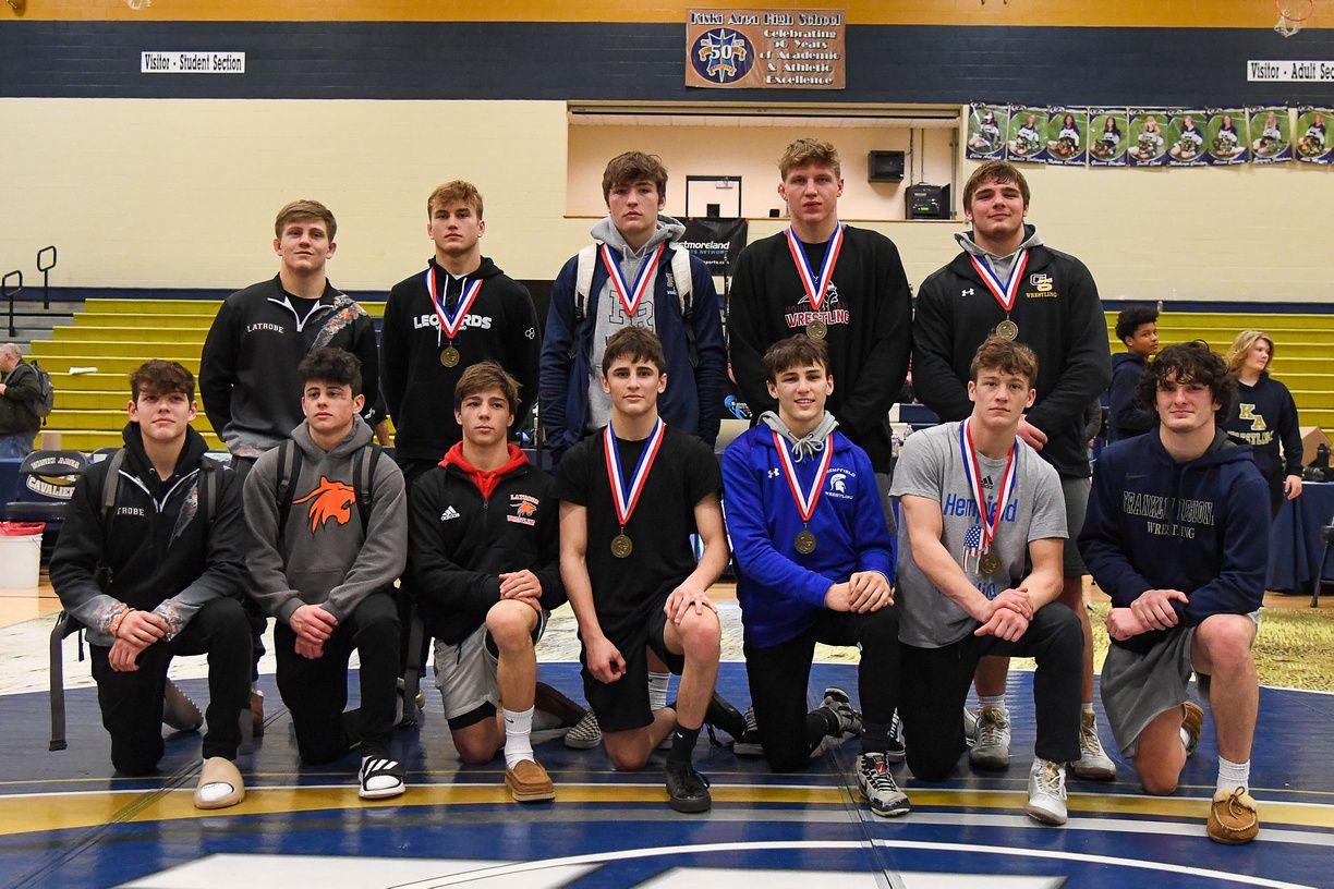 Eli Carr Wins Third County Wrestling Title