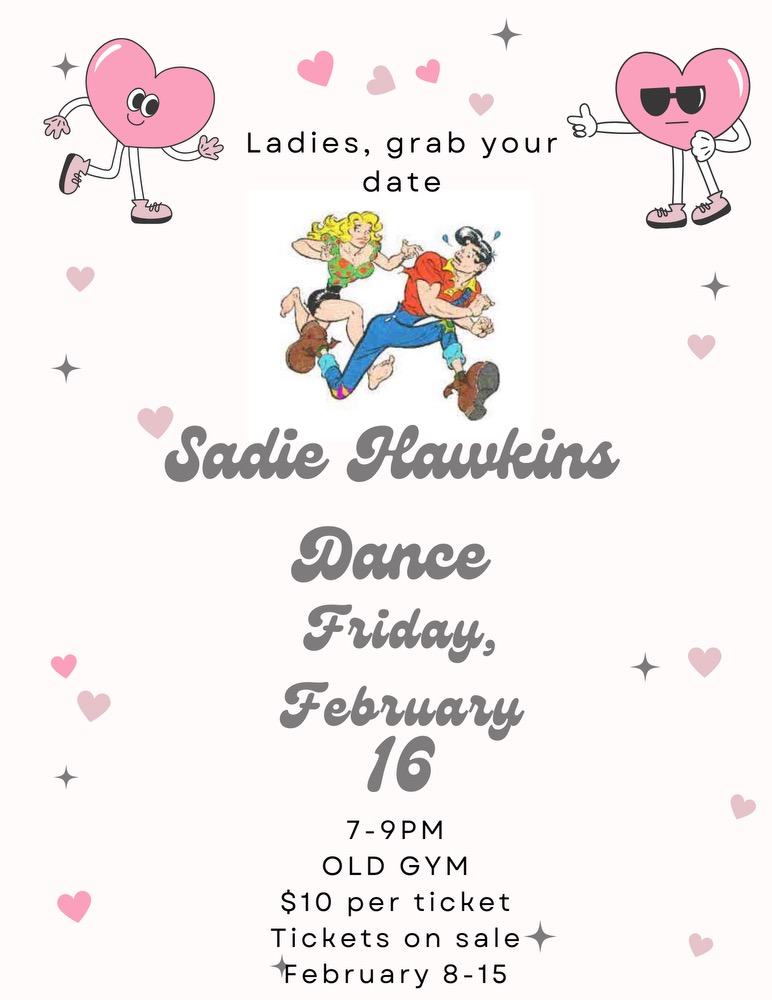 Save the Date for Sadie Hawkins