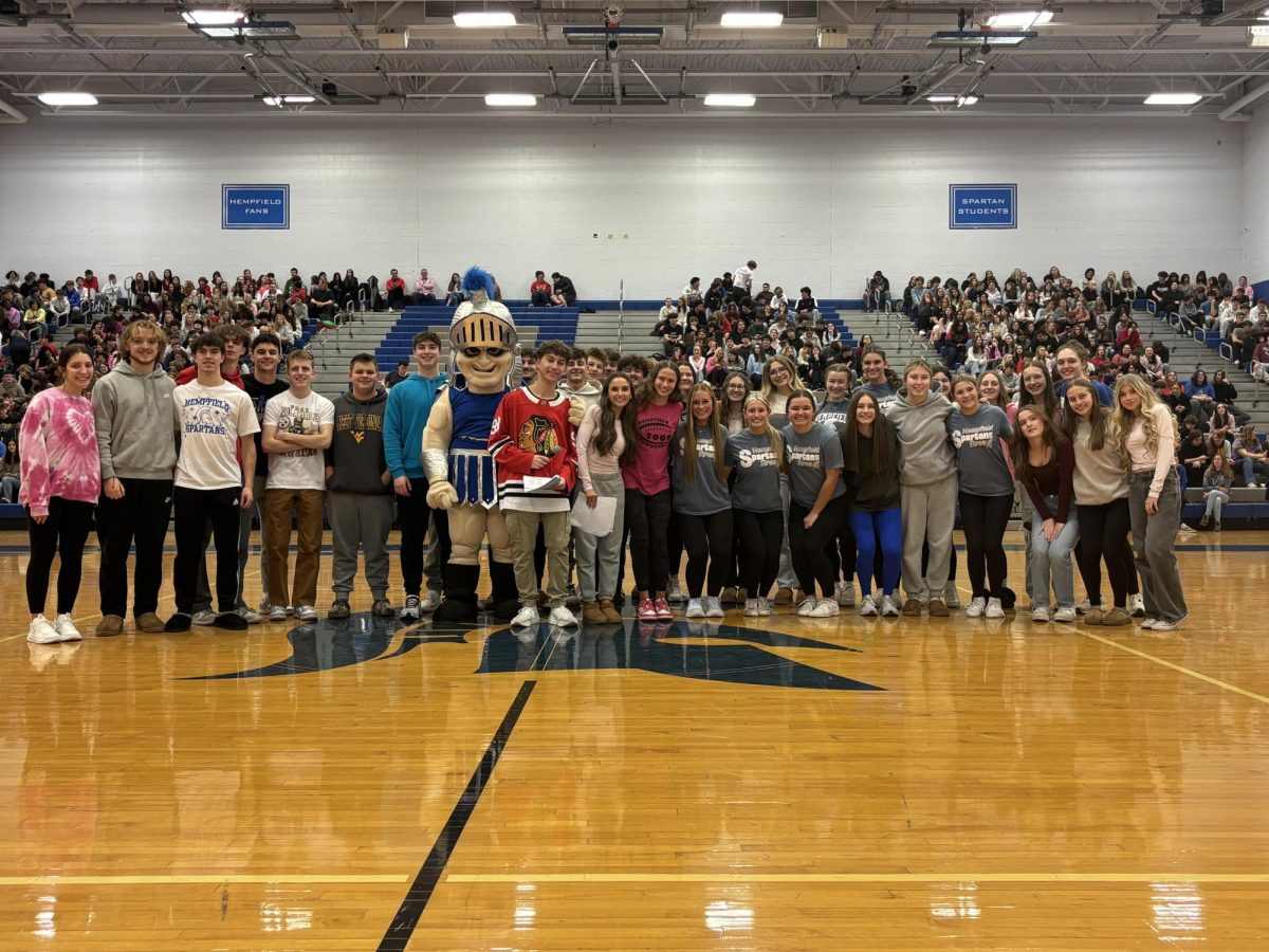 National Honor Society and Mrs. Fetterman planned an incredible Winter Pep Rally.