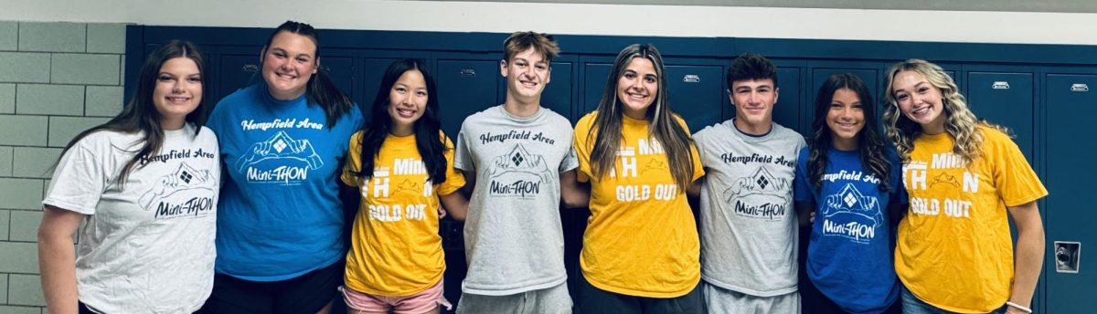 Hempfield Area Mini-THON student administrative team.