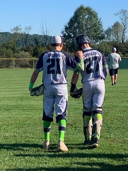 Ian Kovalcik and Chase Sikorski at Belle Vernon